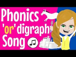 Discover the "or" sound - Sing Along and Learn New Words with this Fun, Catchy Song for Kids!