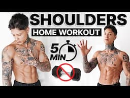 Complete 5 Min Shoulder Workout | NO EQUIPMENT NEEDED