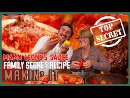 Momma Leone Meatball Tomato Sauce! | Makin' It! (Top Secret Family Recipe) | Brad Leone