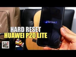 HARD RESET HUAWEI P20 LITE ( RESETEAR / FORMATEAR / ANE LX3 )