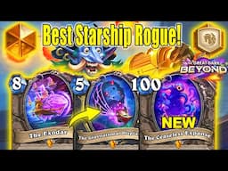 Best Thief Starship Rogue Deck Is Actually So Good To Play At The Great Dark Beyond | Hearthstone