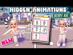 NEW **HIDDEN ROLEPLAY ANIMATIONS** IN BERRY AVENUE 😯🤯