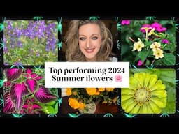 2024 top performing flowers in the Garden! #annuals #perennials #garden #flowers #southernyankee