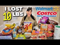 MASSIVE Healthy Walmart & Costco Grocery Haul (Weight Loss Update)