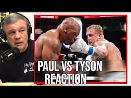 Teddy Atlas Reacts to MIKE TYSON vs JAKE PAUL