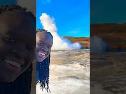 🌋 Geysir Eruption In Iceland 🇮🇸 Golden Circle Tour📍 Stop 1 [Geothermal Area]