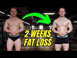 I halved my calories for 2 weeks and this is what happened.. (MINI CUT RESULTS)