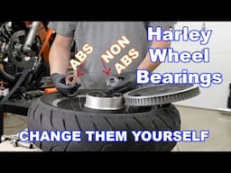 How To Change Harley Rear Wheel Bearings