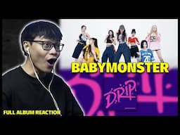 This is unfair | BABYMONSTER - Drip FULL ALBUM Reaction