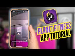 Planet Fitness App Tutorial (HOW TO USE IT!)