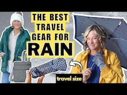 Rainy Forecast? BEST Travel Rain Gear You Need to Pack