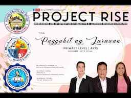 ARTS PRIMARY | PAGGUHIT NG LARAWAN