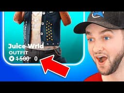 Fortnite's *NEW* MYTHIC Juice WRLD Update! (FREE Skin)