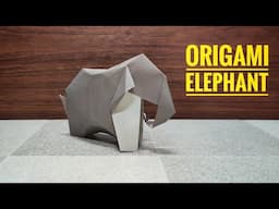 Origami Elephant | Origami Animals | Origami tutorial | Paper craft