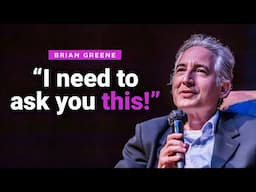 Brian Greene: "If I could turn back time, I'd do THIS!"