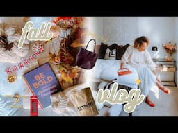 Vlogtober: 🍂 Fall Thrifting Haul + 🧳 Pack with me for London in Autumn Adventure | illustratedbySade