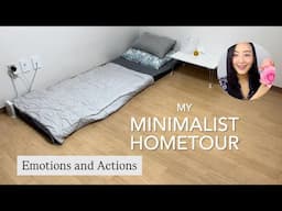 Minimalist hometour(emotions and actions)