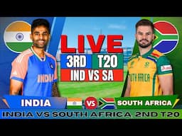 🔴 Live: India vs South Africa, 3rd T20 Match Score & Commentary | Live Cricket Match IND vs SA