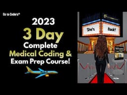 THE 2023 TRAVEL SCHEDULE IS OUT: Sign Up for a 3-Day In-Person Medical Coding Course Today!