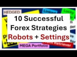 10 trading portfolios showcasing the Expert4x trading Robots!