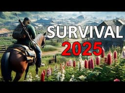 TOP 20 NEW Upcoming Survival Games of 2025