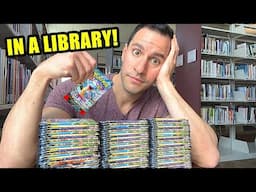 SHHH!...BIG OPENING IN LIBRARY! Opening Pokemon Packs Until I Pull It