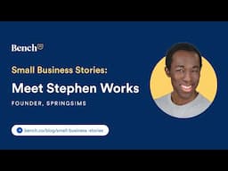 How Bench Helped Gaming Entrepreneur Stephen Works Manage His Multiple Income Streams