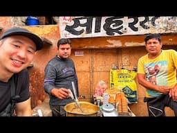 Eating INDIAN STREET FOOD with a Local 🇮🇳- Ultimate Food Tour in JAIPUR!! Extreme Butter Pav Bhaji!!