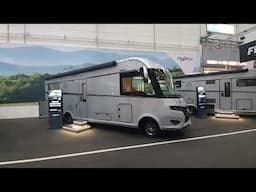 Wonderful REAR LOUNGE motorhome liner. Frankia i8400 Plus Platin.  Costs 200k+