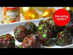 Ginger and Honey Festive Meatballs | DUMPLING SISTERS