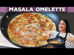 EASY and SIMPLE Egg Recipe - My Quick EGG MASALA OMELETTE!