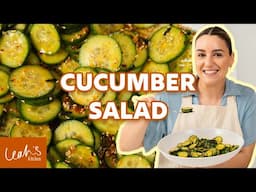 The Viral TikTok Cucumber Salad - So easy!