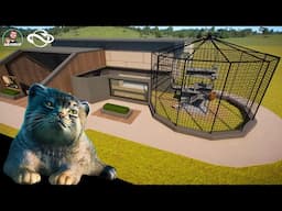 Planet Zoo Small Cat Enclosure Build - Pallas's Cat