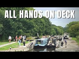 We Need All The Help We Can Get! NARROWBOAT ADVENTURES At Hatton Locks Ep 102