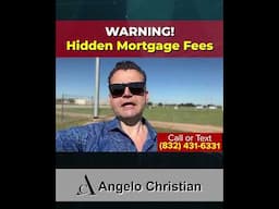 WARNING! Lender Hidden Fees