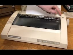 Commodore MPS1250 9-Pin NLQ Dot Matrix Printer