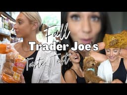 FALL TRADER JOE'S HAUL + TASTE TEST| SUNDAY VLOG