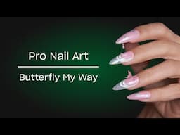 Glinda Butterfly Nails