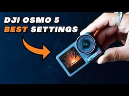 The BEST Settings For DJI Osmo Action 5! (Critical Tips / Beginners Guide)