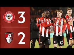 YOANE WISSA AT THE DOUBLE 🇨🇩💪 | Brentford 3-2 AFC Bournemouth | Premier League Highlights