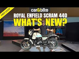 Royal Enfield Scram 440 Unveiled At MotoVerse | First Look