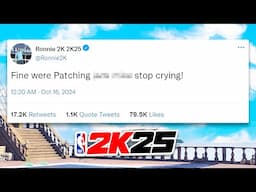 NBA 2K25 PATCH 2 is...