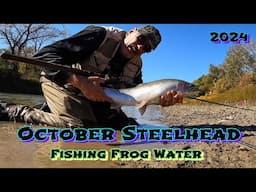 October Steelhead - fishin low and slow