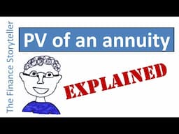 Present value of an annuity