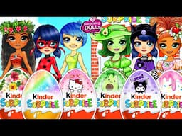 Ladybug vs Inside Out 2 Who Will Win the RAINBOW SURPRISE Challenge? Sticker Game Book & Blind Bags