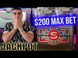 $200 Max Bet TOP DOLLAR JACKPOT - Las Vegas Jackpot Winners 2024