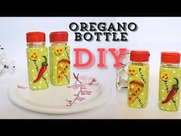 Old Pizza Oregano bottle makeover | Bottle Reuse DIY | Old Bottle recycle | Arch and Craft