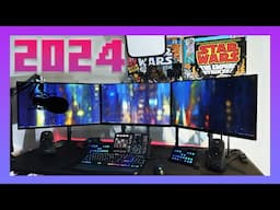 My 2024 Humble Gaming Setup Tour!