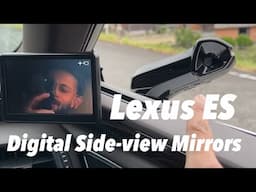 Lexus ES Digital Side-view Mirrors | Japanese Cars and Technology