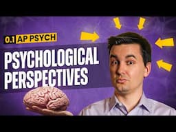 Psychological Perspectives (AP Psychology Review: Unit 0 Topic 1A)